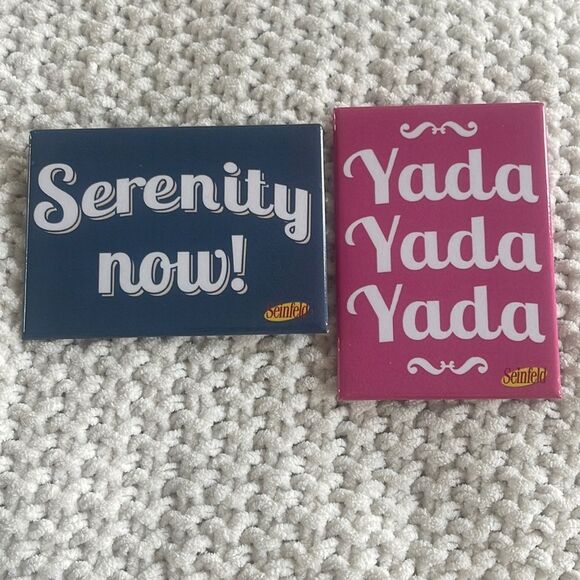 Other - Set of two Seinfeld magnets